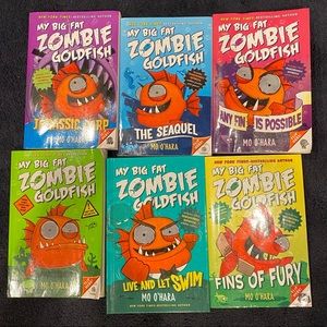Book series 1-6 My Big Fat Zombie Goldfish series!